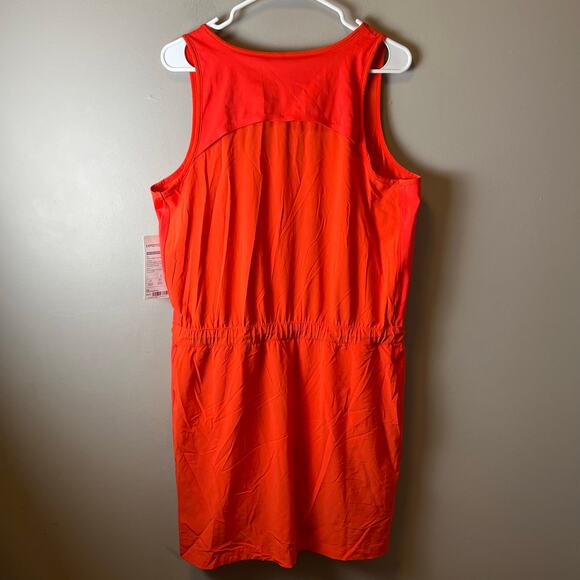 Athleta Expedition Dress‎ Vermillion Dress Size 14 - Picture 4 of 7